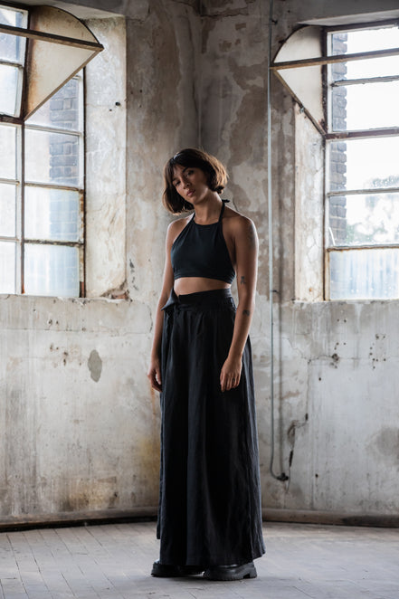 A'ANIMEA HIGH WAIST TROUSERS