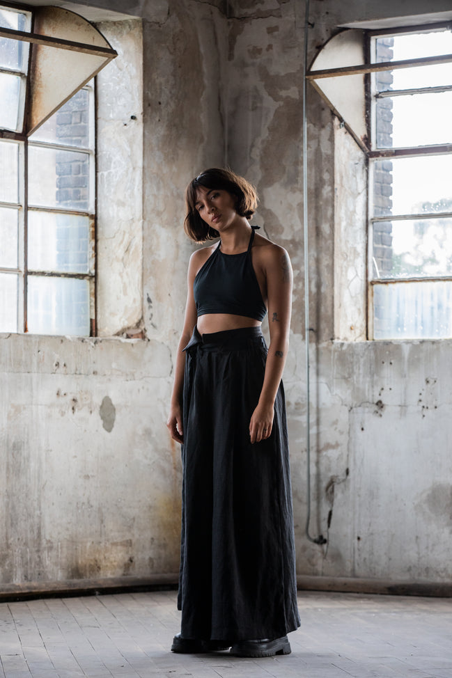 A'ANIMEA HIGH WAIST TROUSERS
