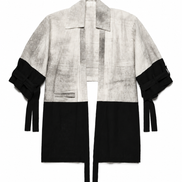 A'AMDIS SMOKEY CHARCOAL KIMONO