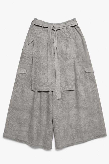 A'AURA SMOKEY CHARCOAL TROUSERS