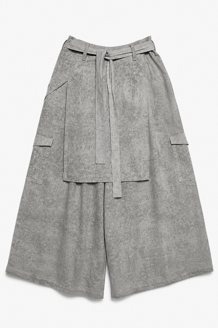 A'AURA SMOKEY CHARCOAL TROUSERS