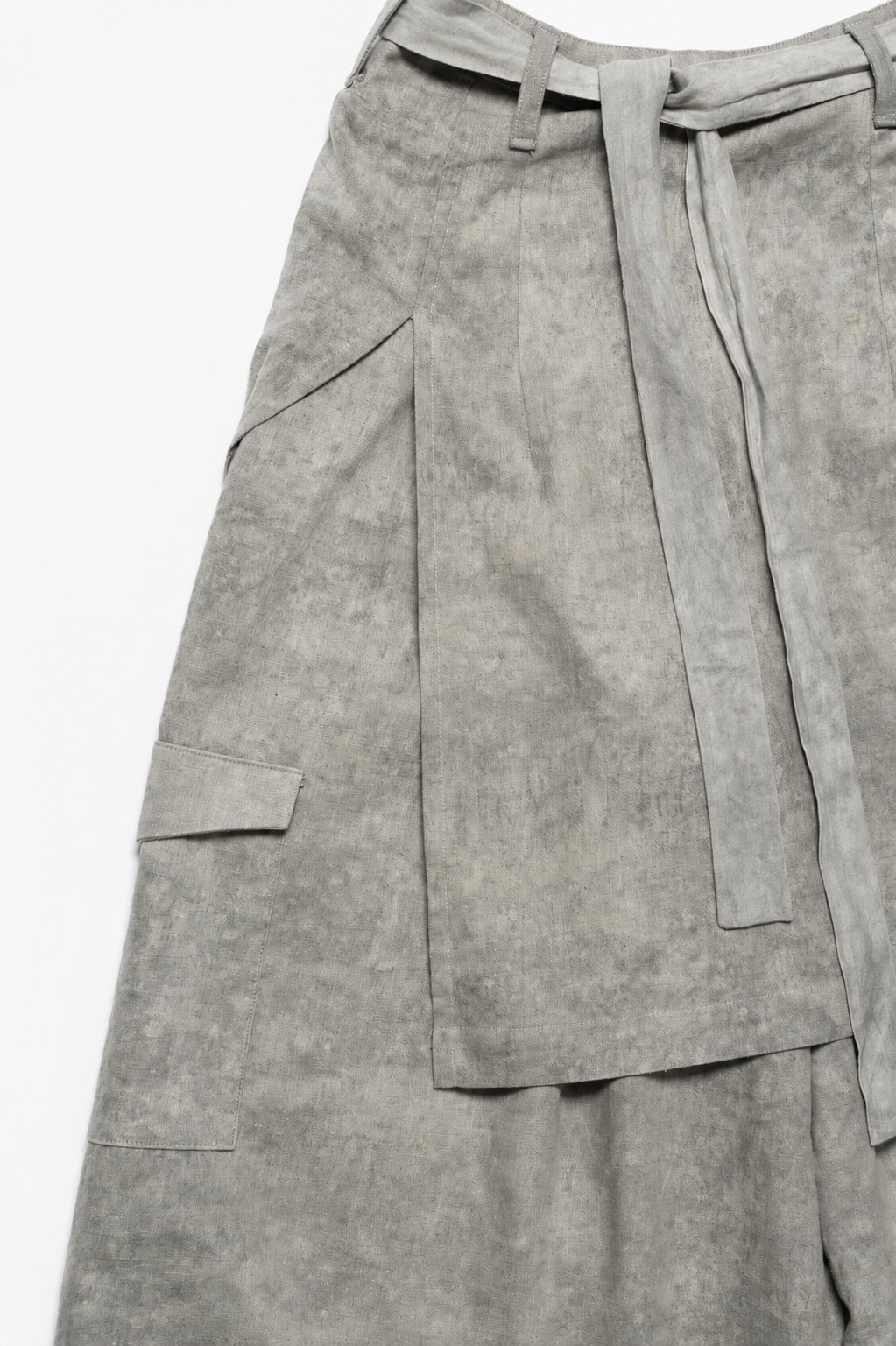 A'AURA SMOKEY CHARCOAL TROUSERS
