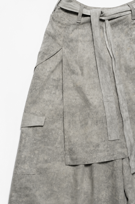 A'AURA SMOKEY CHARCOAL TROUSERS
