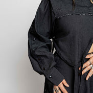 M'DENIM LONG SLEEVE TOP