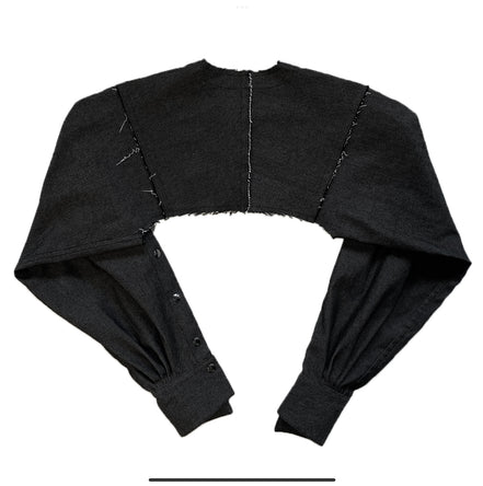 M'DENIM LONG SLEEVE TOP
