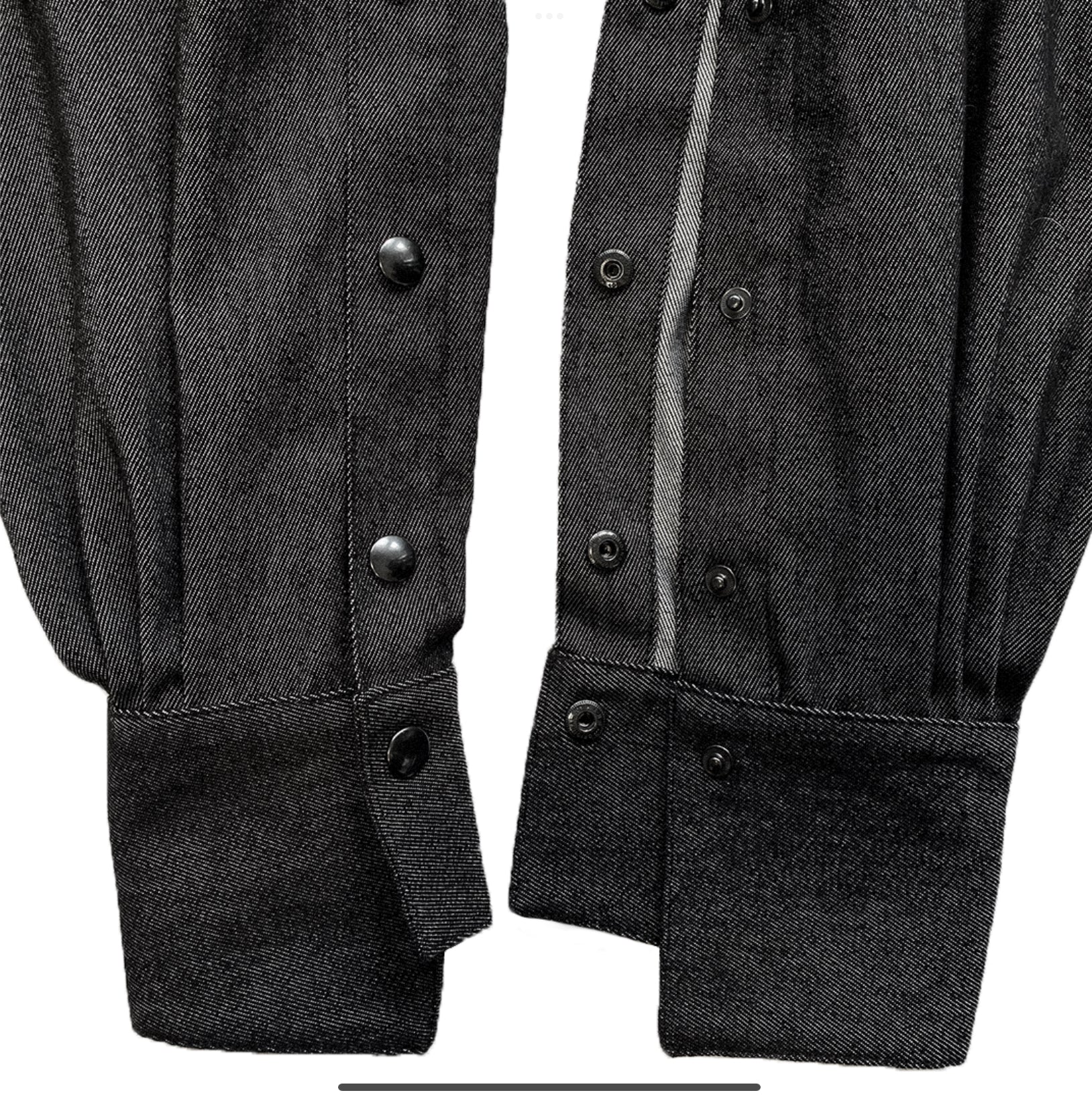 M'DENIM LONG SLEEVE TOP
