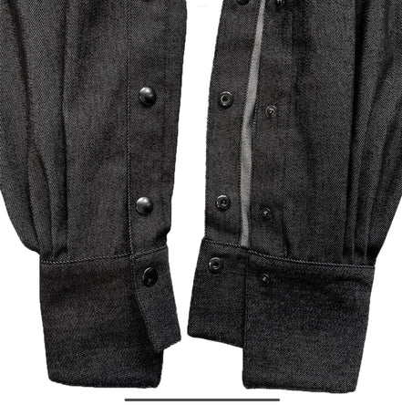 M'DENIM LONG SLEEVE TOP