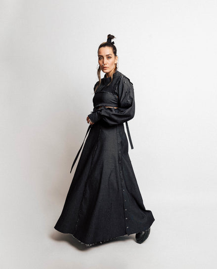 M' DENIM SKIRT